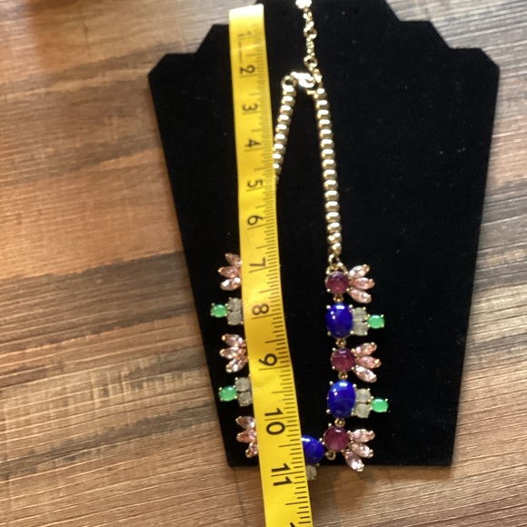 Talbots Purple, Pink, and Green Gemstone Necklace Set - Picture 5 of 8